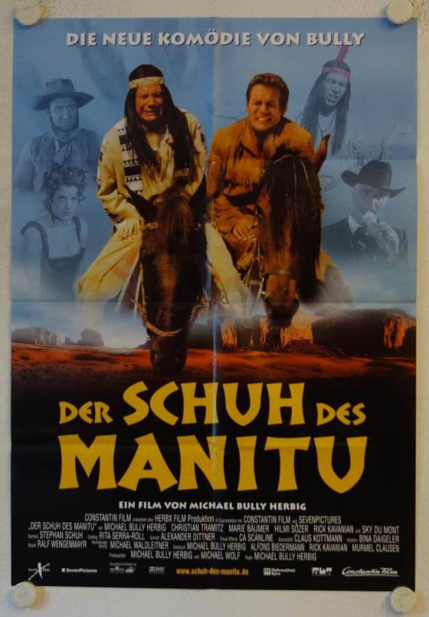 Der Schuh des Manitu originales deutsches Filmplakat